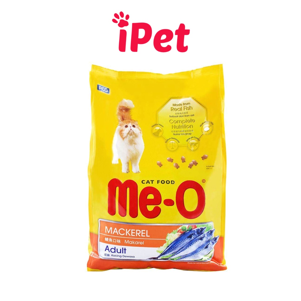 Thức Ăn Cho Mèo - Đồ Ăn Hạt Khô Me-O Adult 350gr - iPet Shop