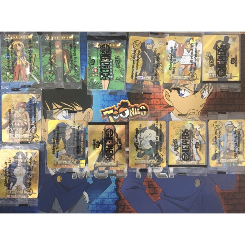 Thẻ Toonies Điện Ảnh One Piece Film Gold & Strong World