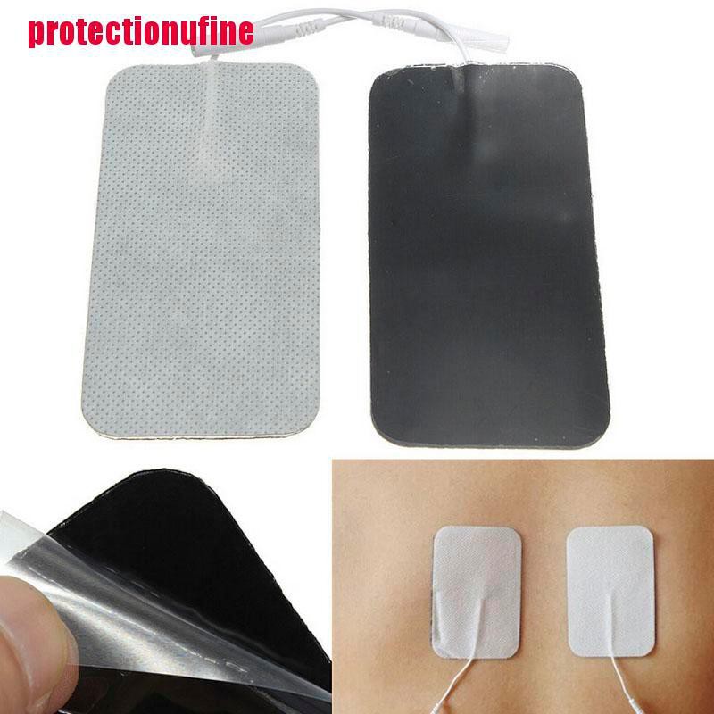 Bộ 2 Miếng Dán Điện Cực Lớn Có Thể Tái Sử Dụng Cho Tens EMS
