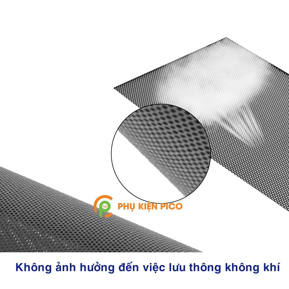 Tấm lưới chắn lọc bụi quạt máy tính lưới từ tính kích thước 12x12cm