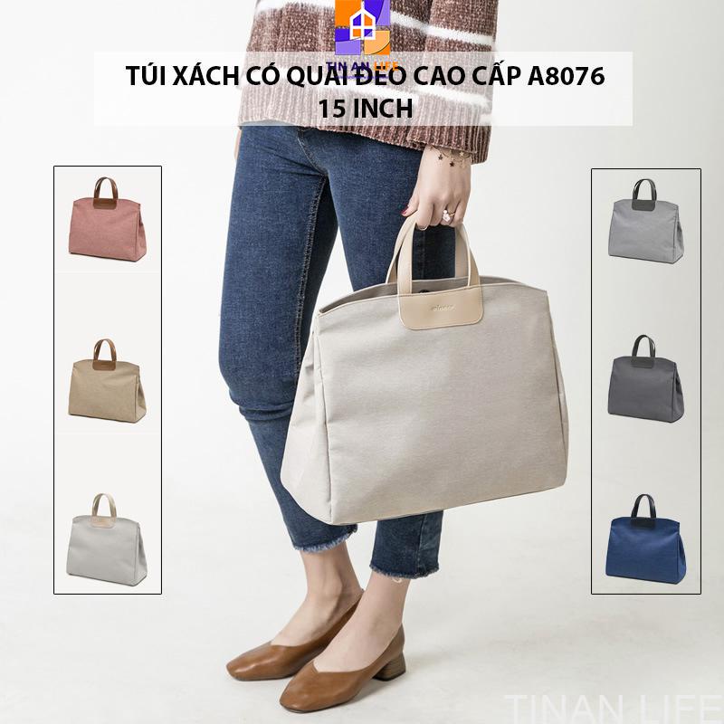 Túi Xách Có Quai Đeo Cao Cấp A8076, Có Thể Đựng Laptop 15 Inch