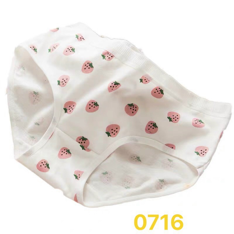 Quần lót hình quả DÂU siêu đẹp freesize cho các nàng từ 45 - 58kg
