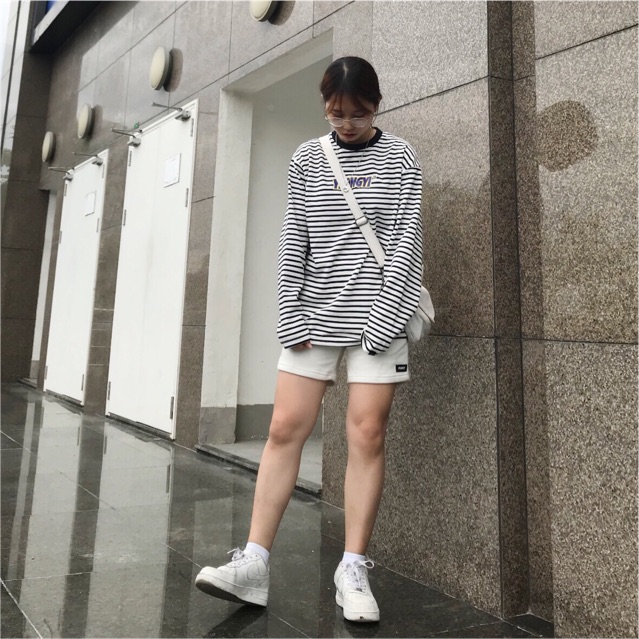 [Mã SKAMSALE06 giảm 10% tối đa 100K đơn 150K] QUẦN LOGO SWEATSHORT | BigBuy360 - bigbuy360.vn
