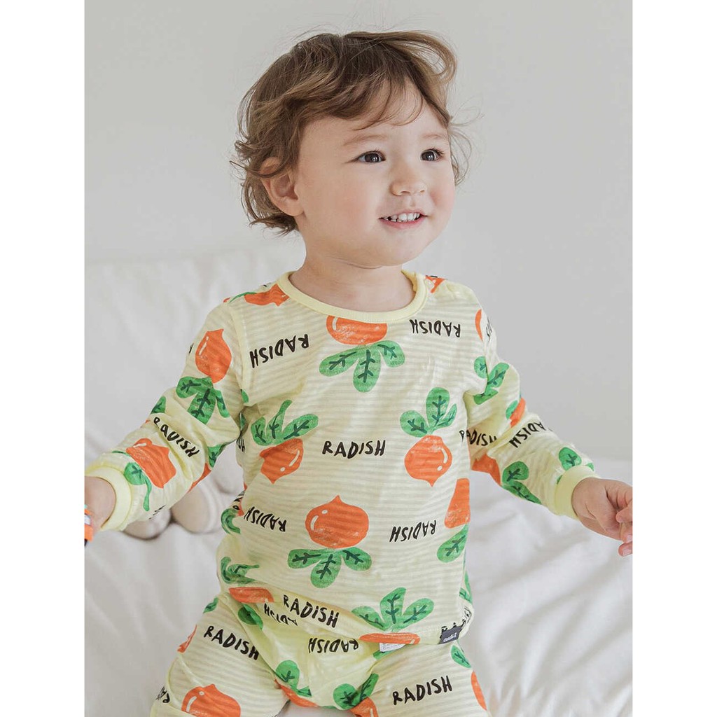 BỘ DÀI TAY CAO CẤP BÉ TRAI CỦA HÃNG CORDII, CHẤT COTTON GIẤY ORGANIC, MẪU CỦ CẢI