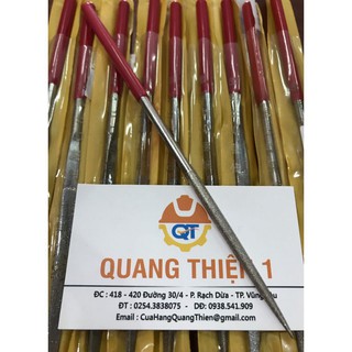 Dũa hợp kim 5" tam giác, tròn, dẹp bán nguyệt