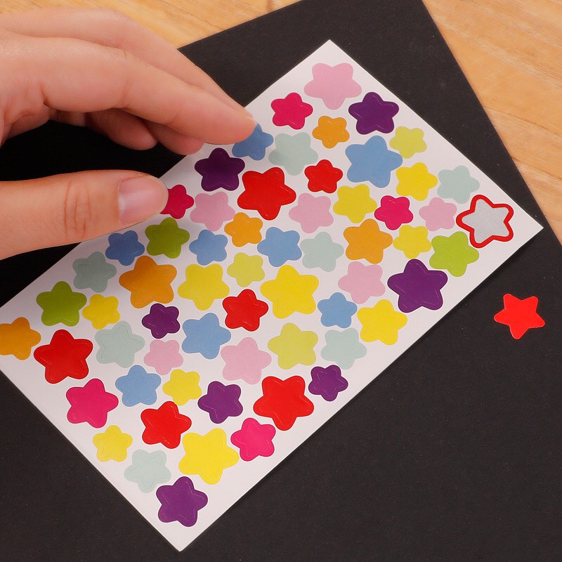 Sticker đơn giản trang trí sổ tay (ST17)