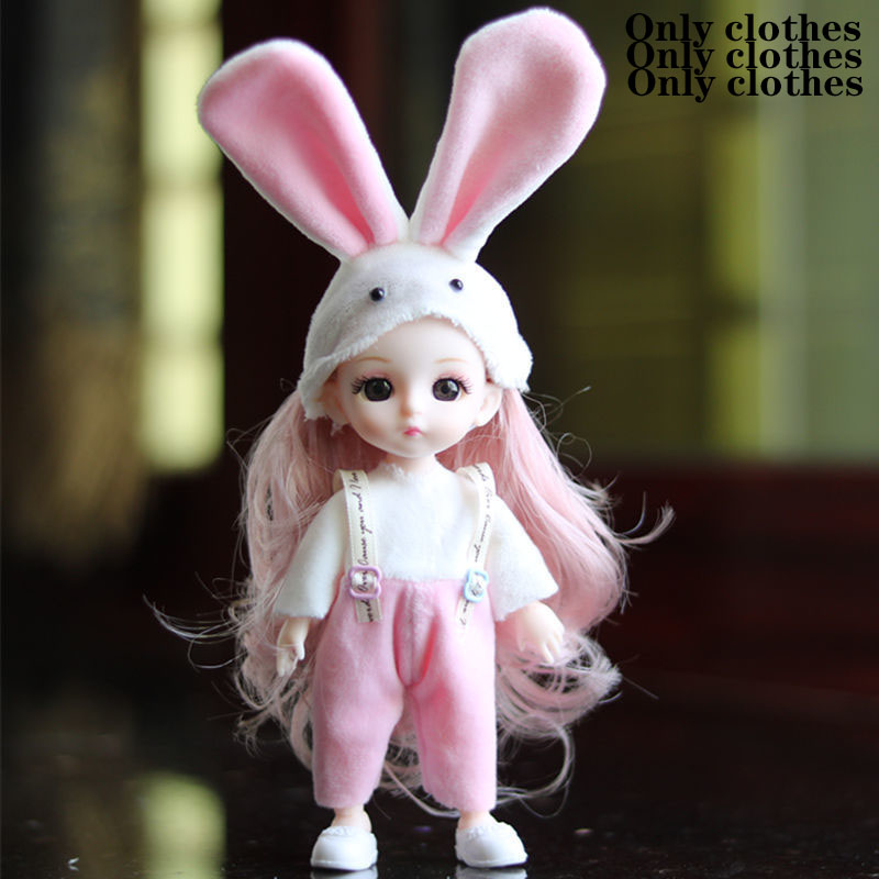 Đầm đồ chơi búp bê nàng tiên cá dễ thương 16cm 1/8