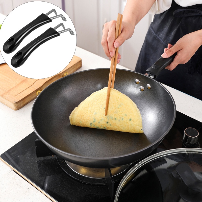Set 4 Tay Cầm Thay Thế Bằng Thép Không Gỉ Cho Nồi Chảo Nhà Bếp