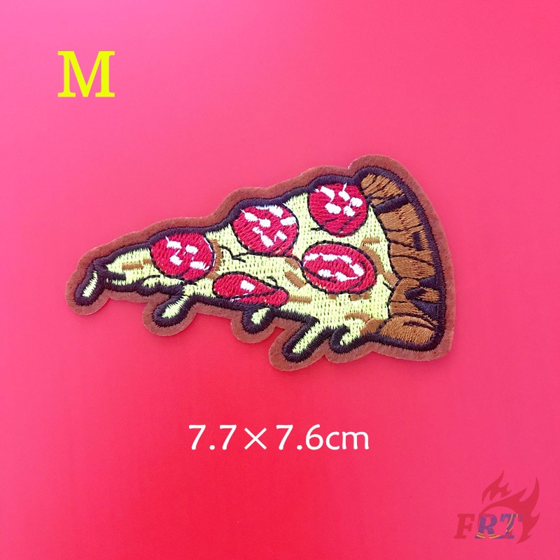 ☸ VSCO - Pizza Patch ☸ 1Pc Diy Sew on Iron on Badges Patches