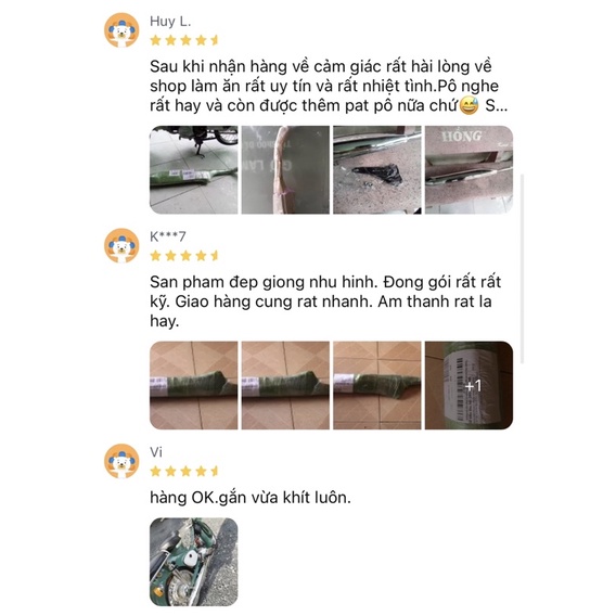 Pô đam tặng pát gắn wave dream cub móc giòn cxn