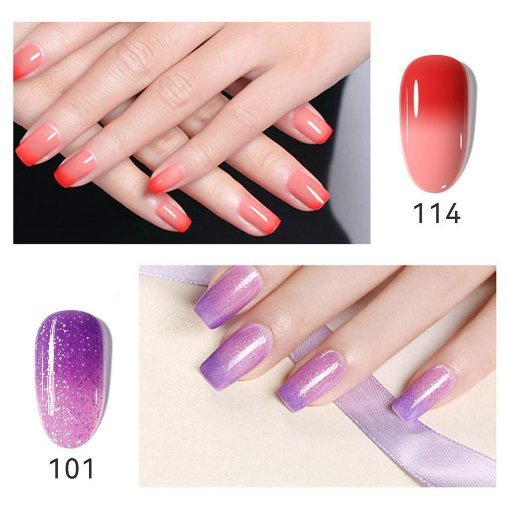 Gel Sơn Móng Tay Nhanh Khô Nhiều Màu Sắc Lấp Lánh