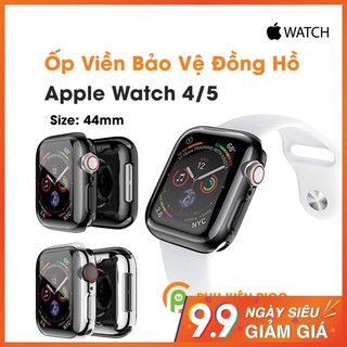 [XẢ HÀNG] Ốp viền đồng hồ Apple Watch Series 4/5 Size 40/44mm Silicon dẻo