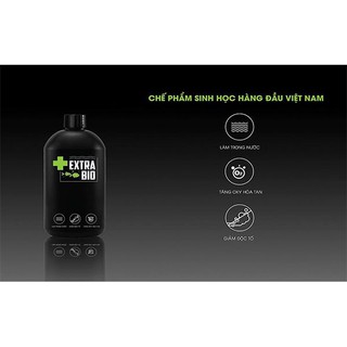 Vi Sinh Làm Trong Nước Bể Cá Cảnh Extra Bio chai dung tích 125ml
