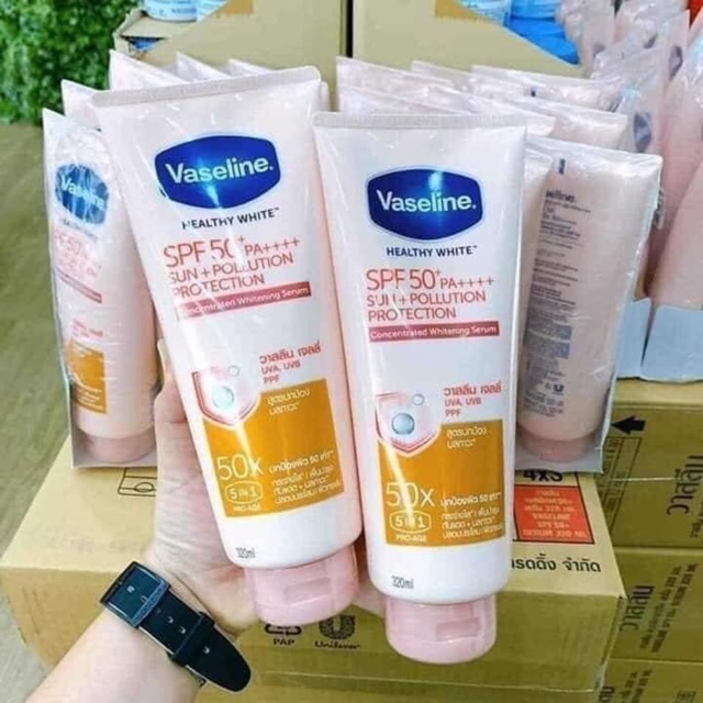 Chống nắng vaseline