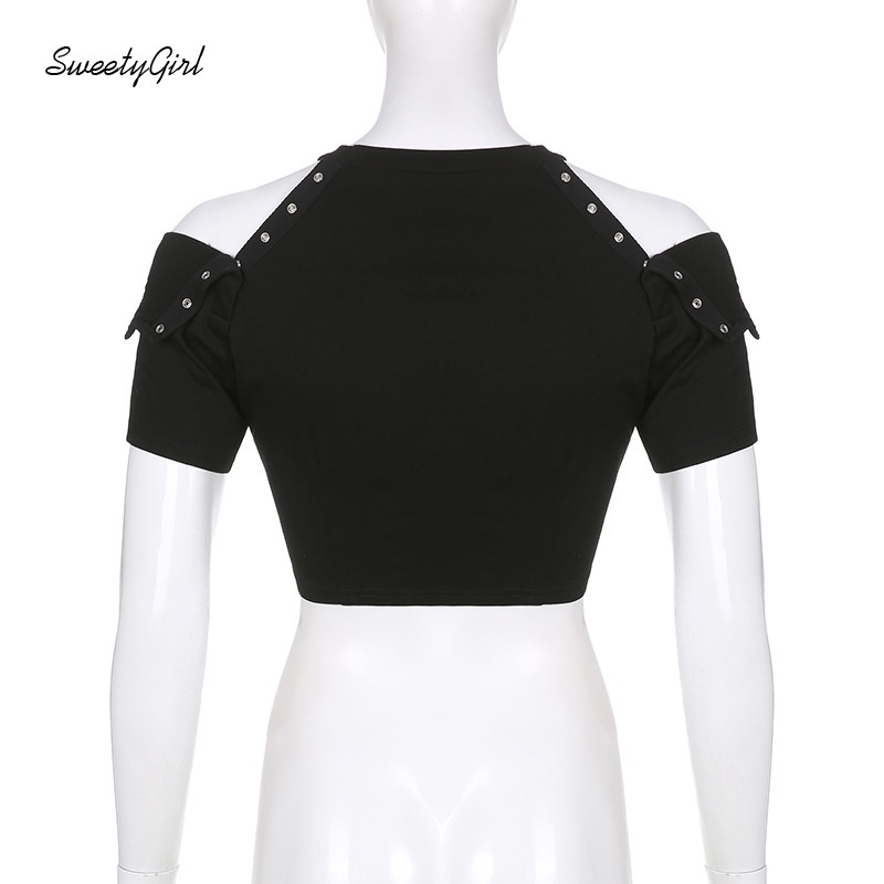 Áo Thun Tay Ngắn Cổ Tròn In Chữ Và Bướm Thời Trang 2022 Dành Cho Nữ