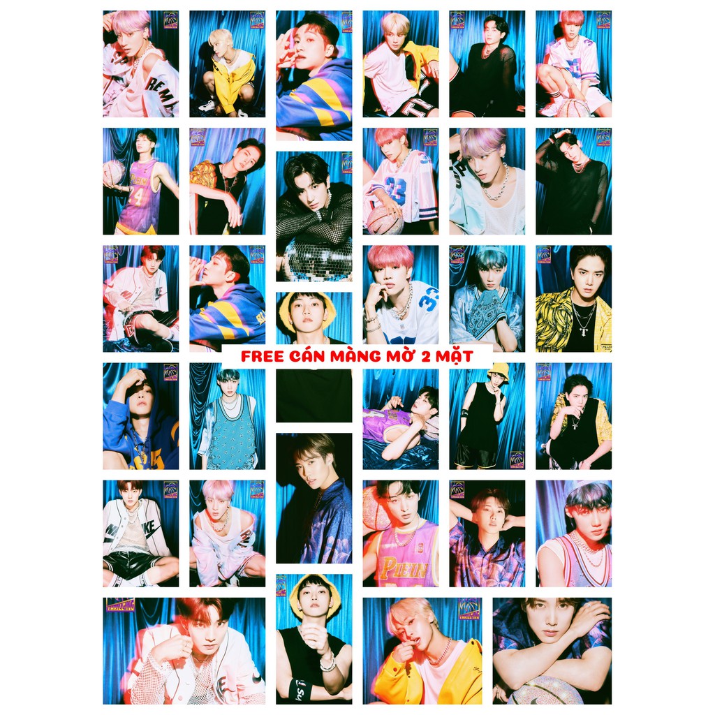 Lomo card 102 ảnh The boyz - THRILL-ING