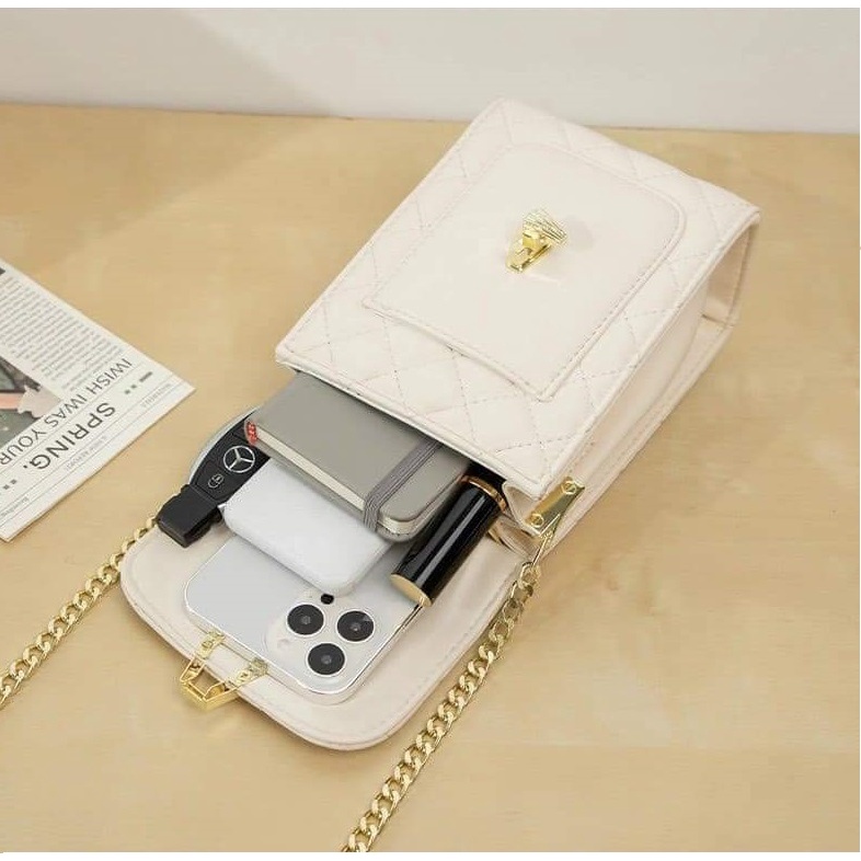 Túi đựng điện thoại đeo chéo nữ sang trọng dự tiệc cao cấp thười trang nữ tính Samsora store TDC2040