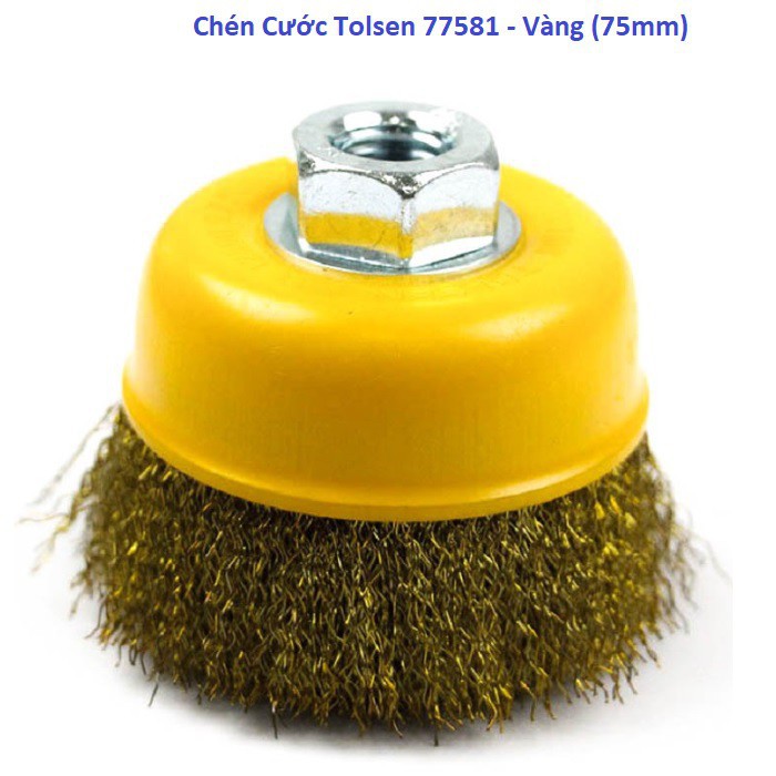 75mm Chén cước đánh gỉ Tolsen 77581