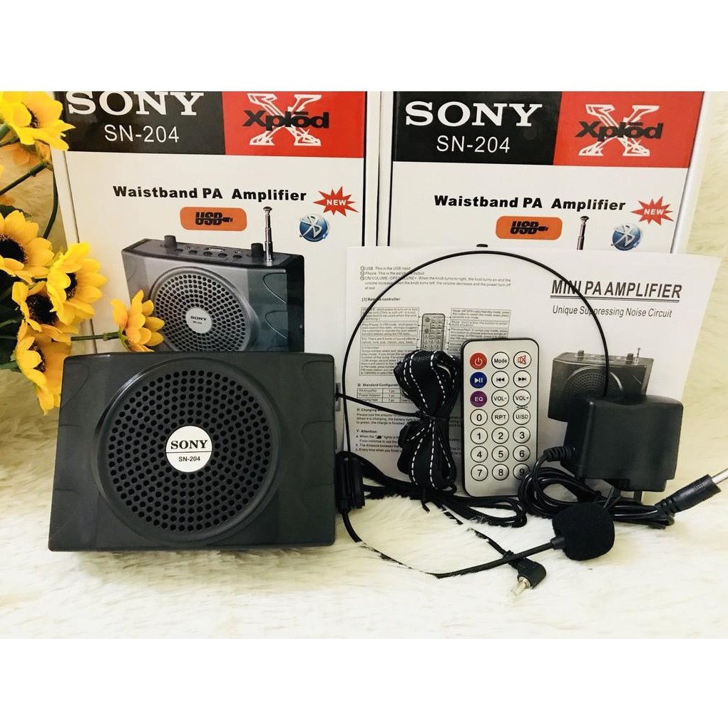 Máy trợ giảng Sony SN 204, bluetooth,usb