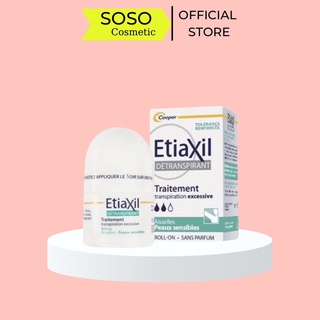 [Chính Hãng] Lăn Khử Mùi Ngăn Mồ Hôi Etiaxil Cho Da Nhạy Cảm 15ml - SOSO COSMETIC