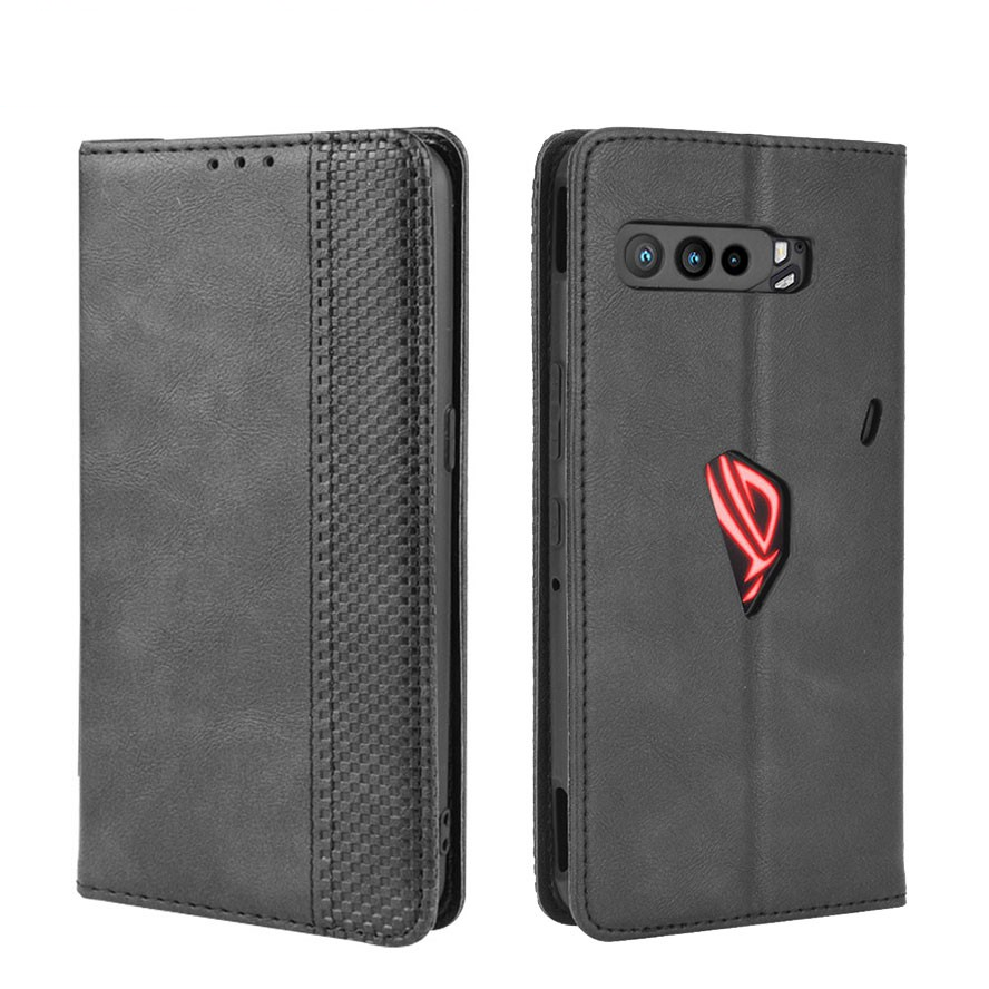 Asus ROG Phone 3 Ví Da PU Asus ROG Phone 3 ROG3 Ốp Lưng Giá Đỡ Lật