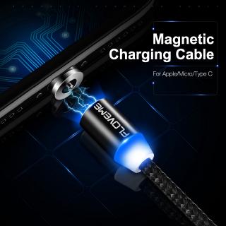 Dây sạc đầu nam châm Micro USB /Type C/Lightning 1M 2A cho iOS/Android