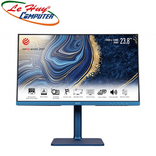 Màn hình máy tính đồ họa MSI Modern MD241P Ultramarine 23.8inch FHD IPS