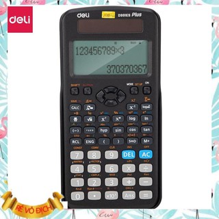 Máy tính kỹ thuật deli - 417 chức năng - được phép mang vào phòng thi - ed991es