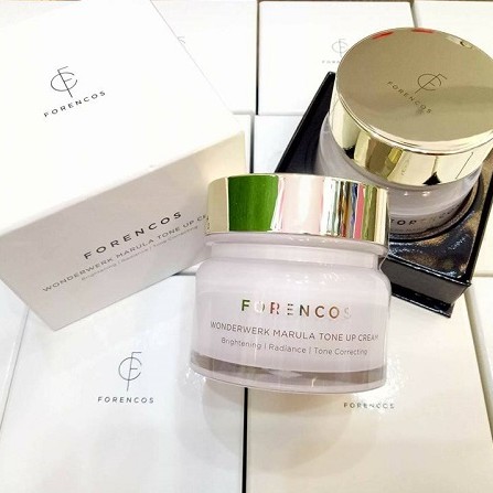 Kem dưỡng trắng da Forencos Wonderwerk Marula Tone Up Cream 50ml (màu trắng)