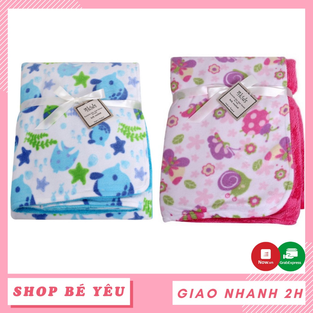 Chăn lông cho bé  𝑭𝒓𝒆𝒆𝒔𝒉𝒊𝒑  Chăn lông thỏ siêu mịn Comfybaby 100x150cm