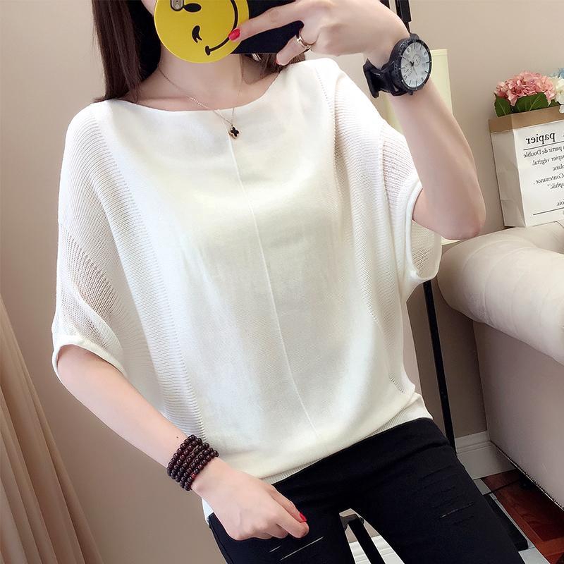 Áo Len Tay Cánh Dơi Vải Lụa Lạnh Thoáng Mát Nhiều Size M-3Xl 520