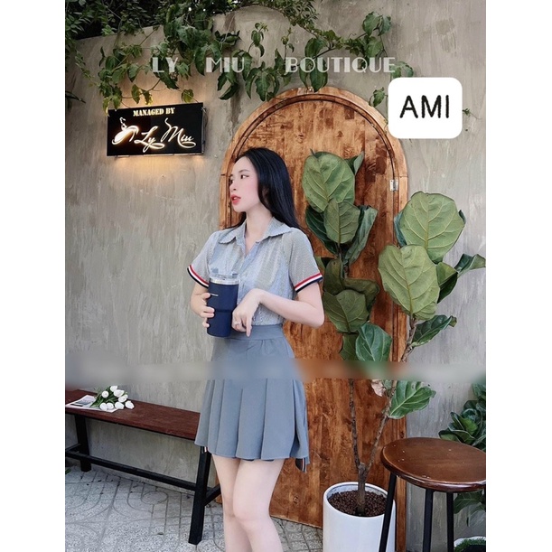 Set Áo Sơ mi chân váy xoè