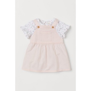 Yếm hồng kèm áo H.M UK