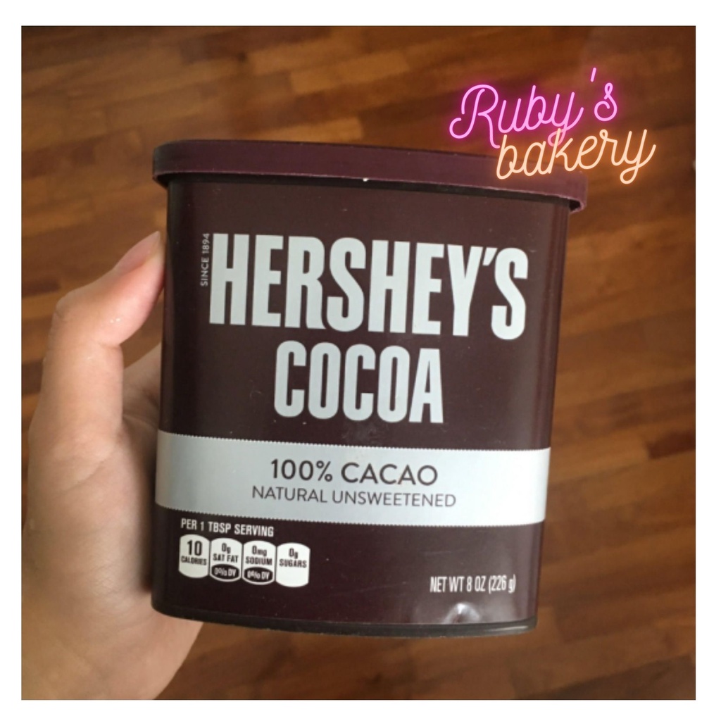 Bột Cacao Hershey’s COCOA  nguyên chất 100% hộp 226g _ Mỹ