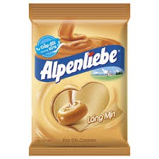 Kẹo Alpenliebe Hương Sữa Caramel Gói lớn 94 viên