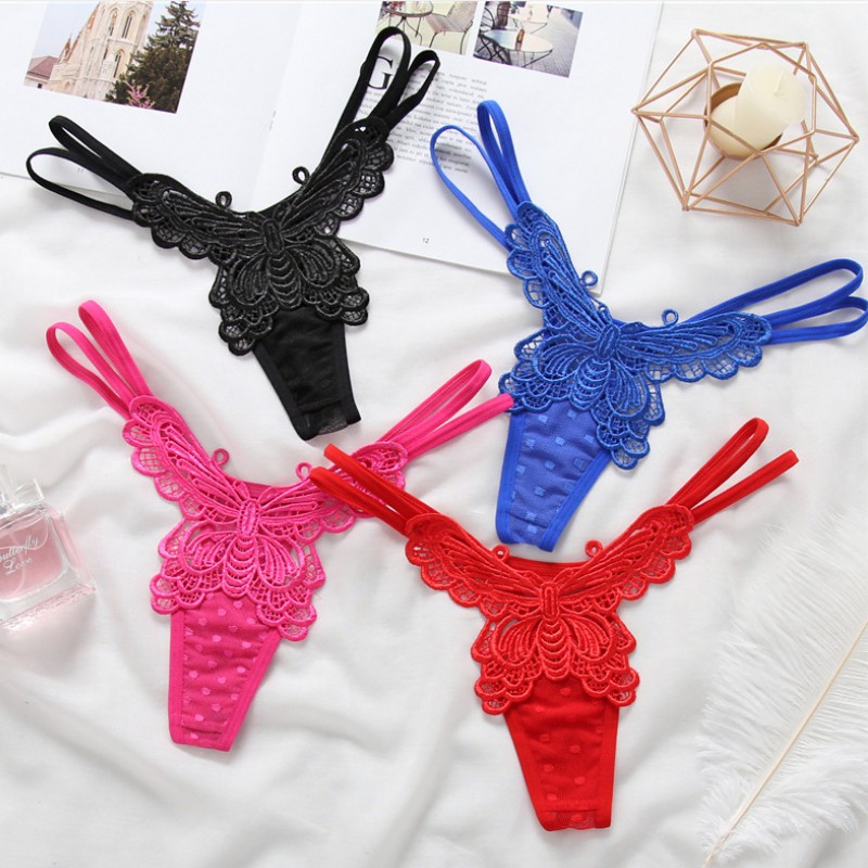 [Che tên] Đồ lót nữ sexy Nhật Bản thêu bướm | BigBuy360 - bigbuy360.vn