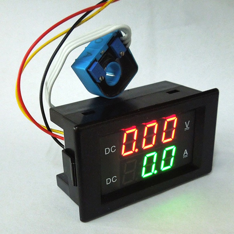 Vôn kế điện tử YB4835HVA DC 100V 300V 600V DC 0-10A 20A 50A 100A 200A 500A chuyên dụng