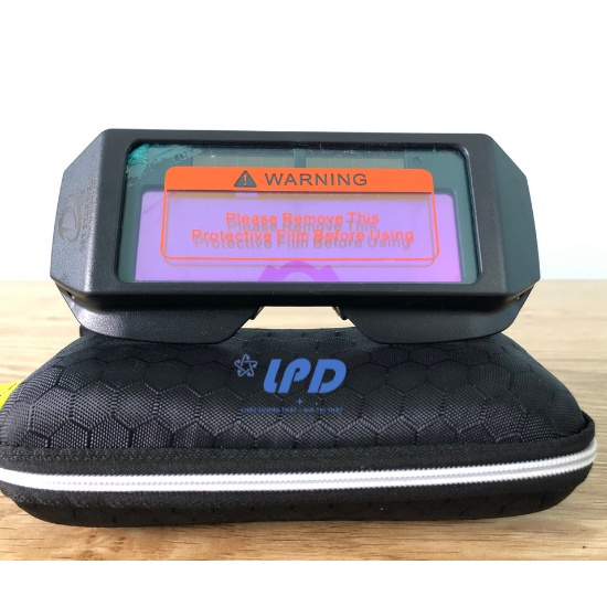 KÍNH HÀN ĐIỆN TỬ NĂNG LƯỢNG MẶT TRỜI GS 300 - Có dây đeo - 100 chính hãng