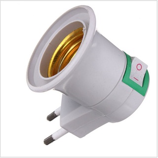 Đuôi đèn led E27 phích cắm EU tiện lợi