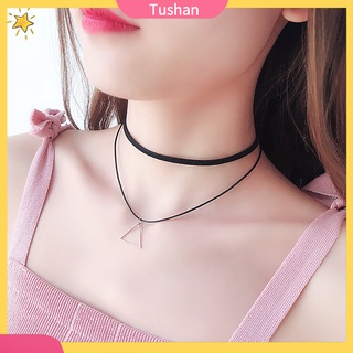 Vòng cổ chocker nhung phong cách vintage cá tính cho nữ