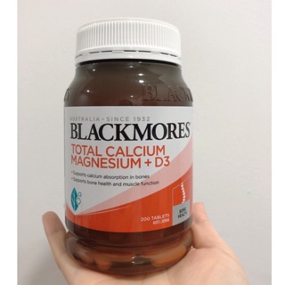 Viên Bổ Sung Canxi Magie Blackmores total Calcium Magnesium D3 hộp 125 viên