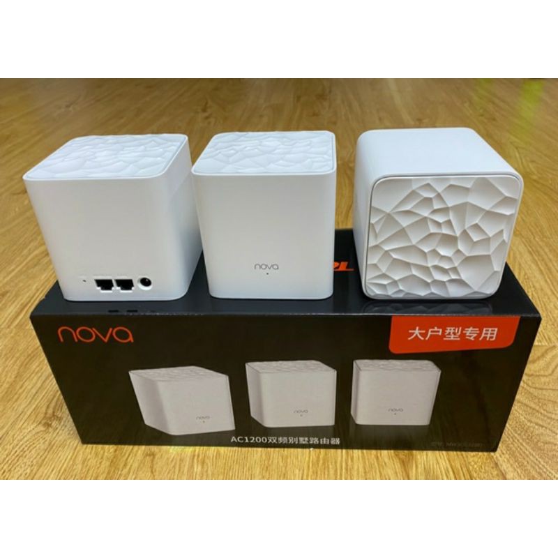 Bộ 3 Cục Wifi Mesh Tenda Nova MW3 - New 100%