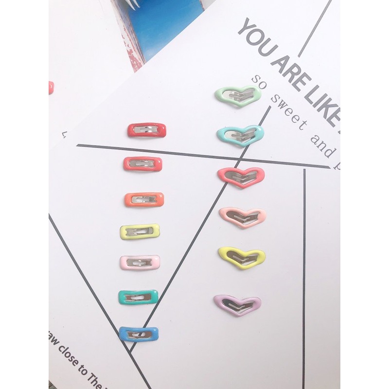 Kẹp tóc búp bê 2cm