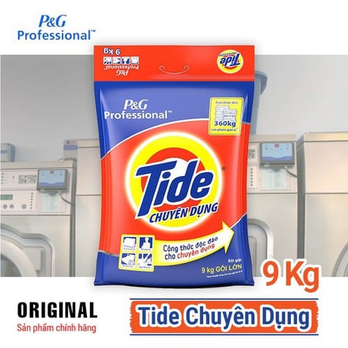 Bột Giặt Tide chuyên dụng 9kg