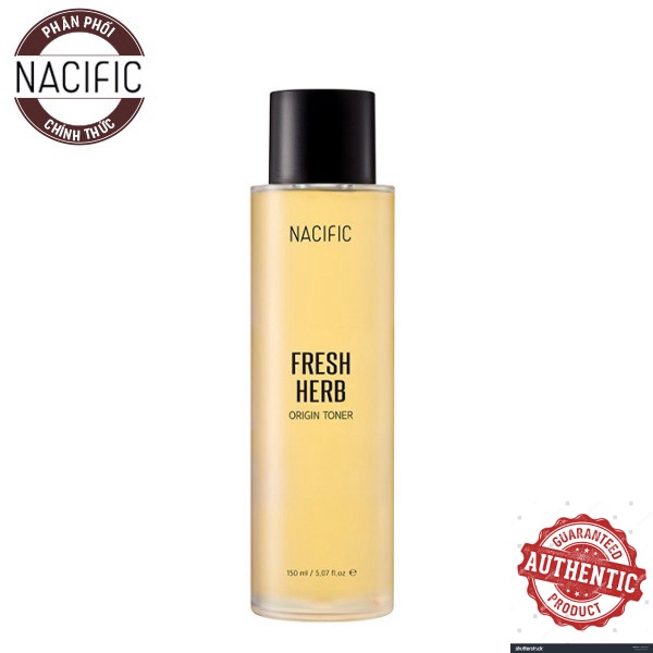 Nước Hoa Hồng Dưỡng Trắng Làm Dịu Da NACIFIC Fresh Herb Origin Toner 150ml