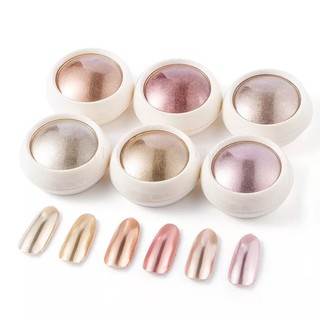 Set Tráng Gương 6 Hũ nail - manh219