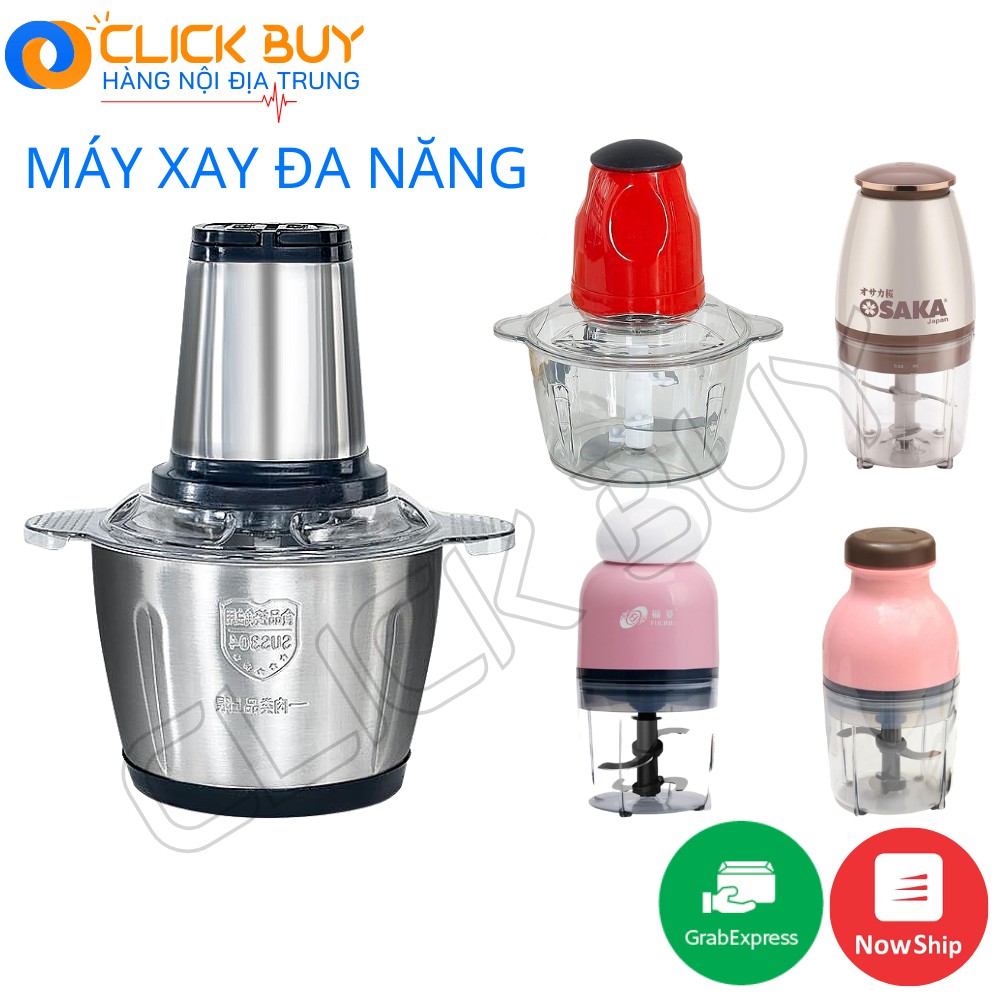 Máy Xay Thịt Đa Năng OSAKA 𝐂𝐥𝐢𝐜𝐤 𝐁𝐮𝐲   BẢO HÀNH 1 NĂM - Xay Sinh Tố, Cá, Rau Củ Quả - BẢO HÀNH 1 NĂM