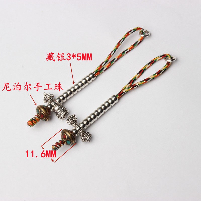 Bộ 108 Hạt Xỏ Làm Trang Sức Thủ Công Phong Cách Phật Giáo Tây Tạng