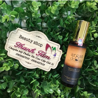 Tinh dầu phục hồi tóc hư tổn argan deluxe 100ml "