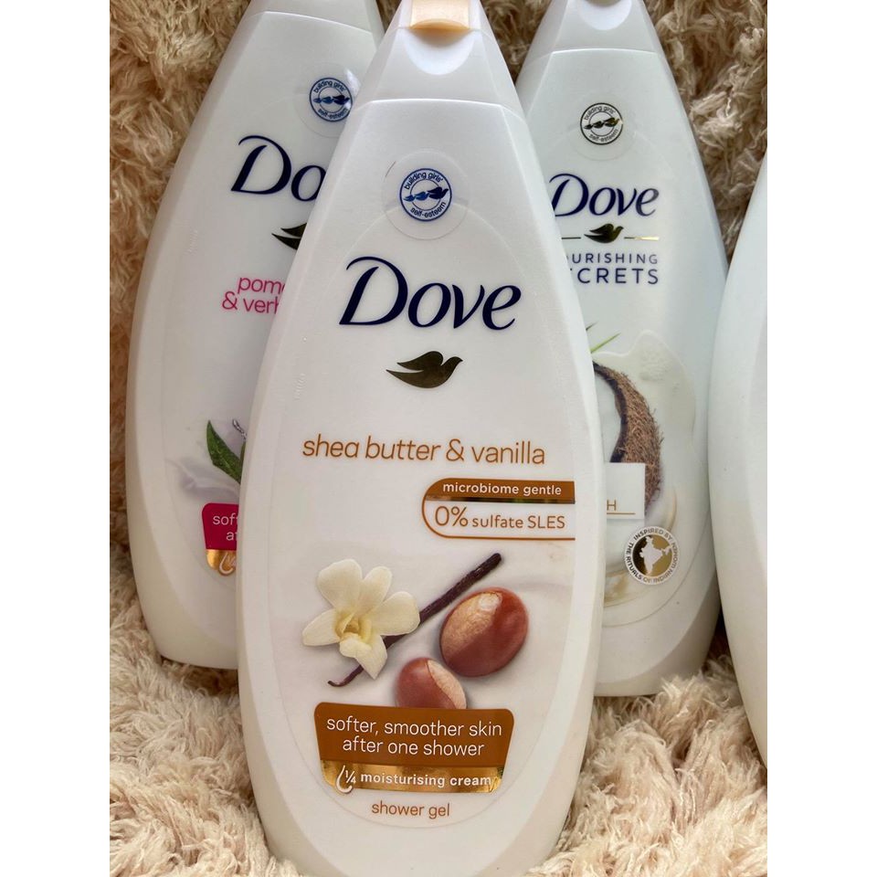 SỮA TẮM DOVE HÀ LAN SHEA BUTTER (phiên bản giới hạn)- XÁCH TAY TỪ MỸ